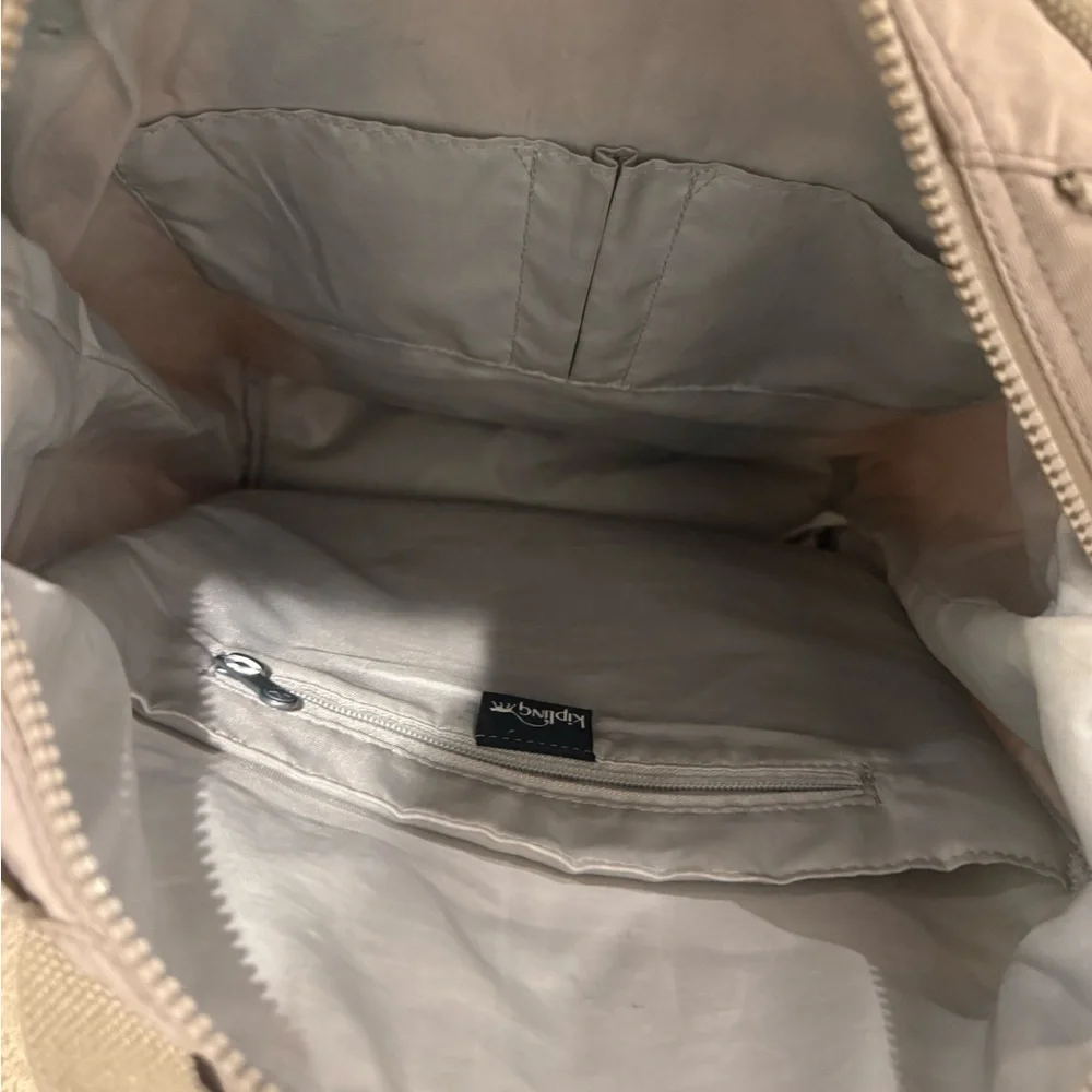 Kipling Tan Backpack - Art Tote Backpack